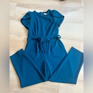 Calvin Klein tulip sleeve jumpsuit